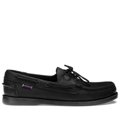 Men's Sebago Docksides Portland - Total Black