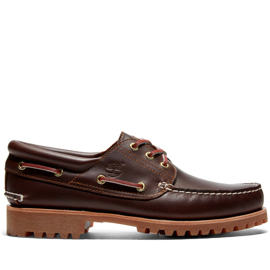 Men's Timberland 3-Eye Lug Boat Shoe - Brown