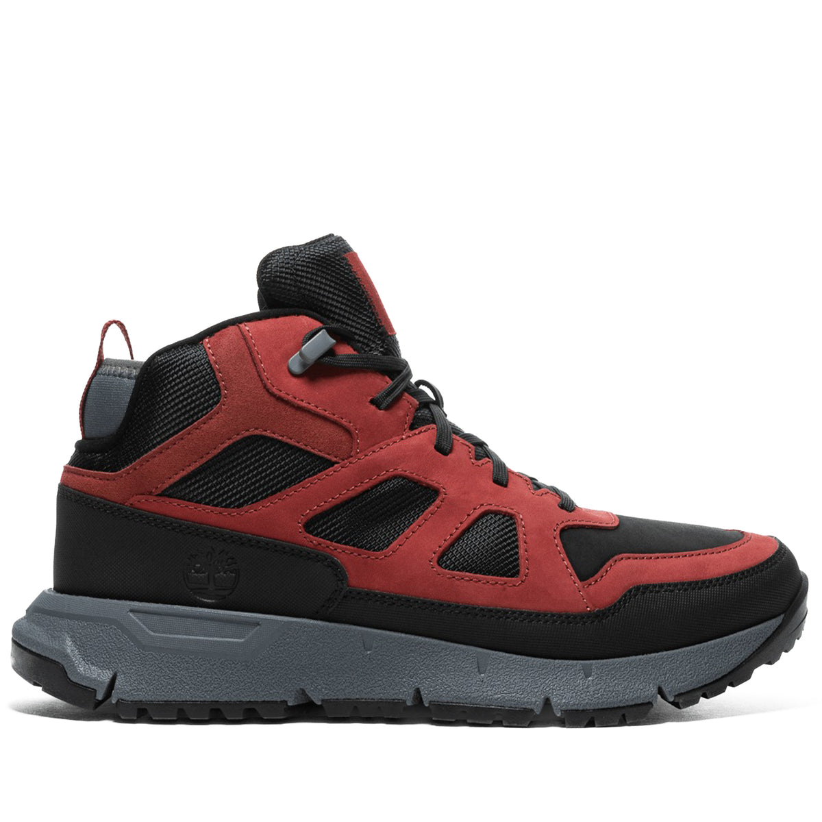 Timberland Men’s Red and Black Suede World Hiker Mid Boots Men main image 2