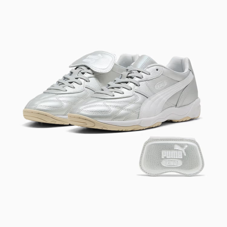 Men's Puma King Indoor Mesmerize - Silver Mist/Alpine Snow