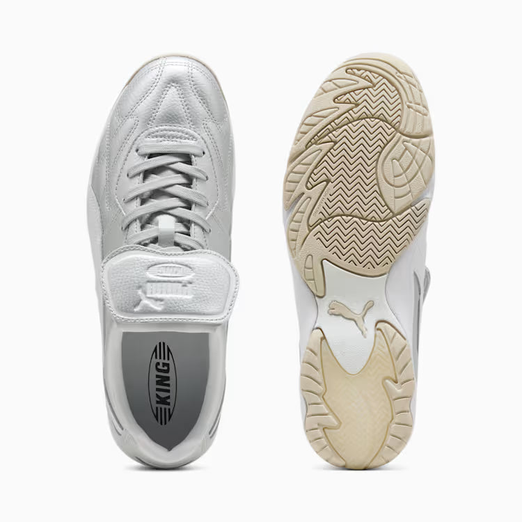 Men's Puma King Indoor Mesmerize - Silver Mist/Alpine Snow