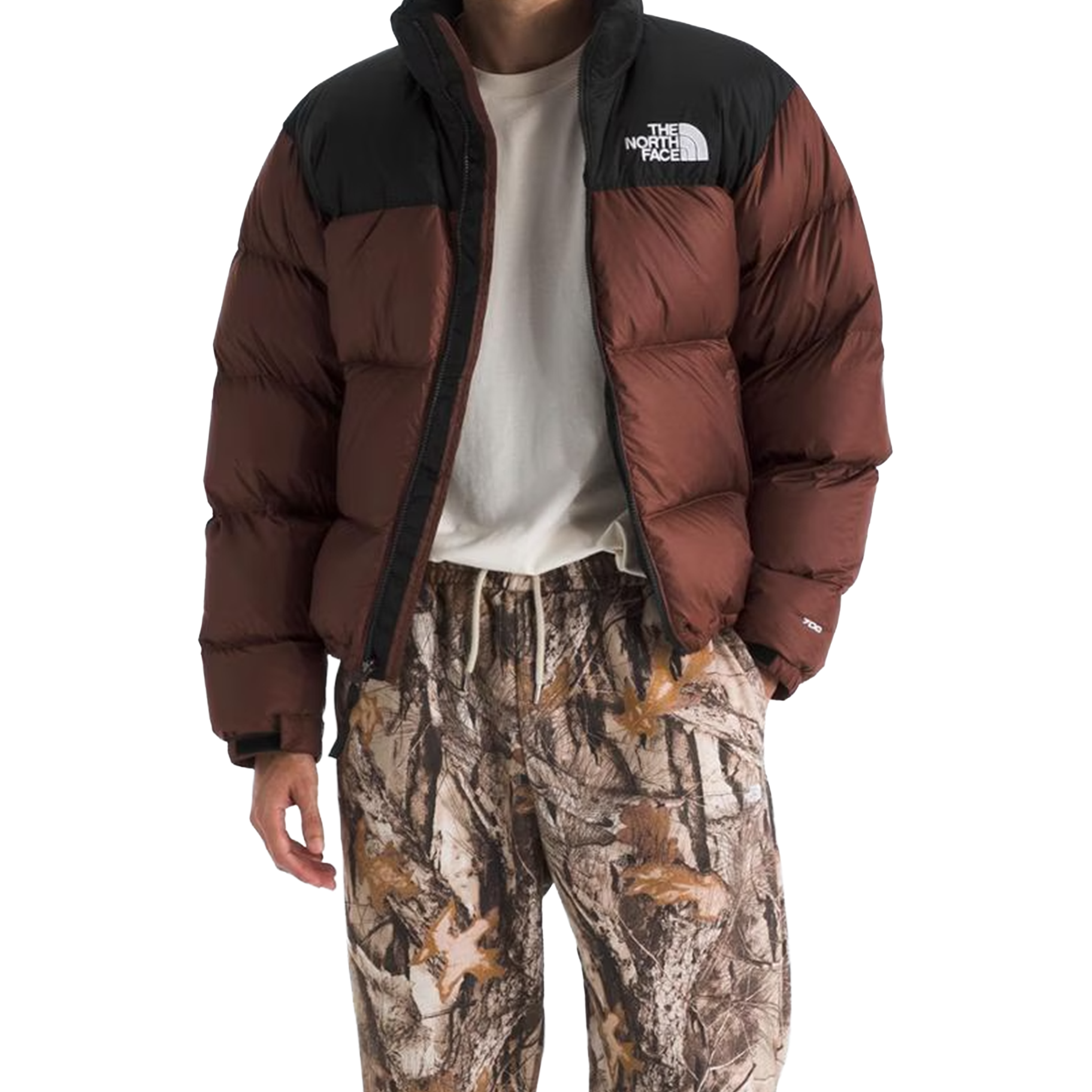 Men´s 1996 Retro Nuptse Down Jacket Ember Soil TNF Black