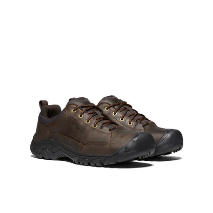 Men's Keen Targhee III Oxford Wide Shoes - Dark Earth/Mulch