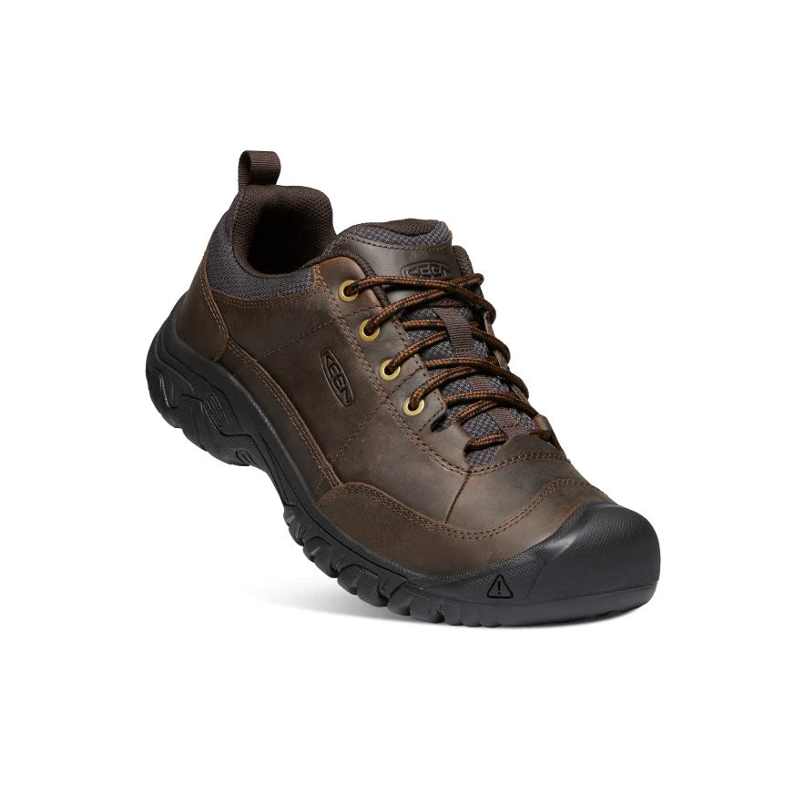 Men's Keen Targhee III Oxford Wide Shoes - Dark Earth/Mulch