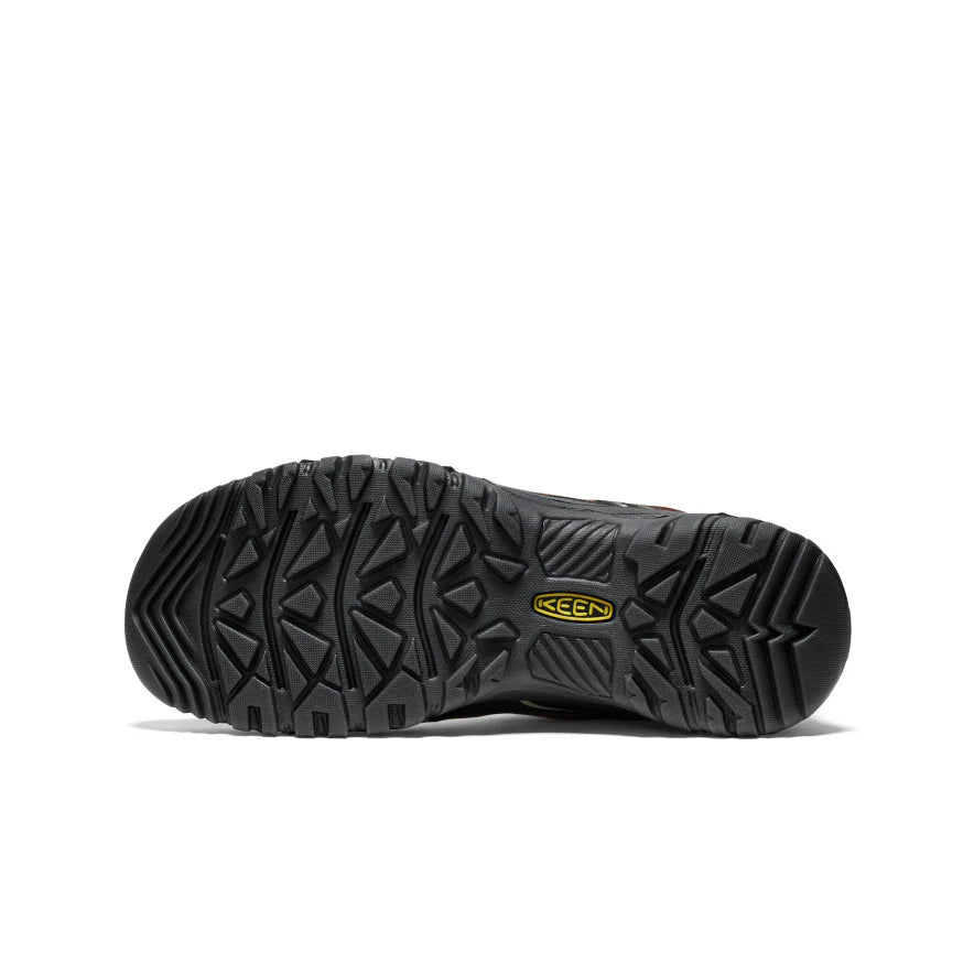 Men's Keen Targhee IV Wide Waterproof Hiking Boots - Bison/Black