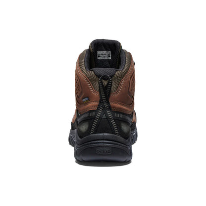 Men's Keen Targhee IV Mid Waterproof Hiking Boots - Bison/Black