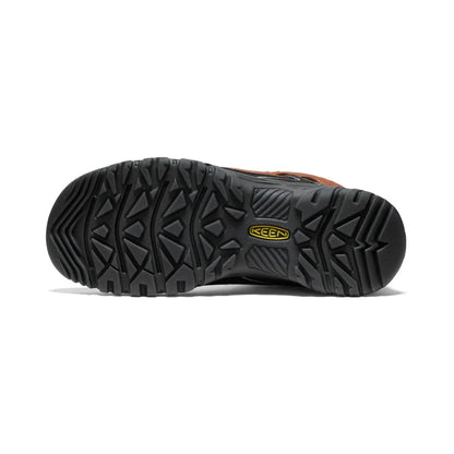 Men's Keen Targhee IV Mid Waterproof Hiking Boots - Bison/Black