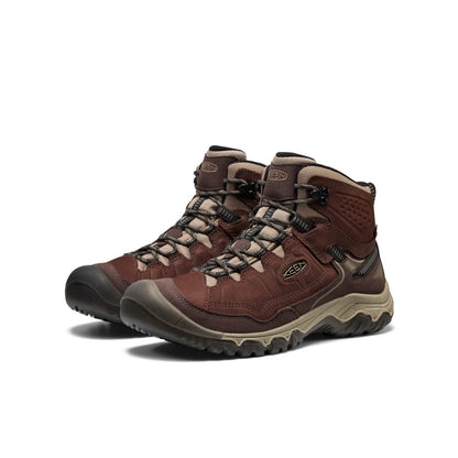 Men's Keen Targhee IV Waterproof Hiking Boot - Java/Brindle