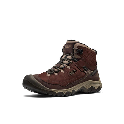 Men's Keen Targhee IV Waterproof Hiking Boot - Java/Brindle