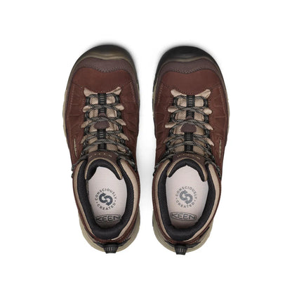 Men's Keen Targhee IV Waterproof Hiking Boot - Java/Brindle