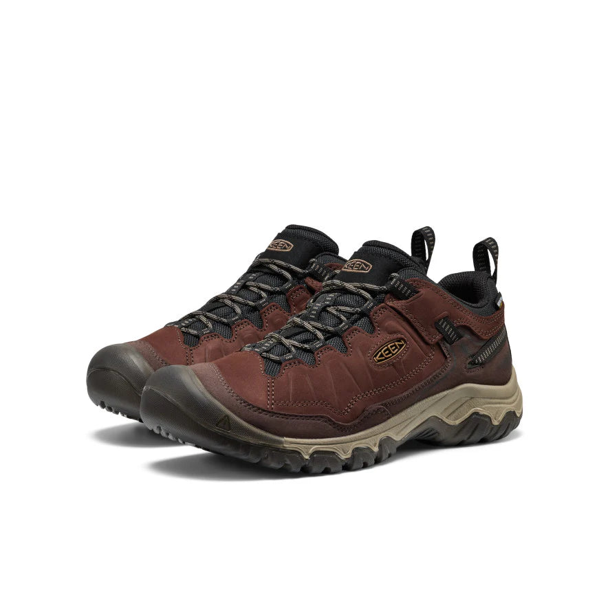 Men's Keen Targhee IV Waterproof Hiking Boots - Java/Bison