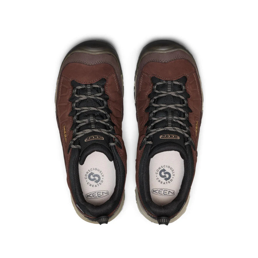 Men's Keen Targhee IV Waterproof Hiking Boots - Java/Bison