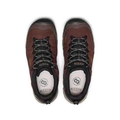 Men's Keen Targhee IV Waterproof Hiking Boots - Java/Bison