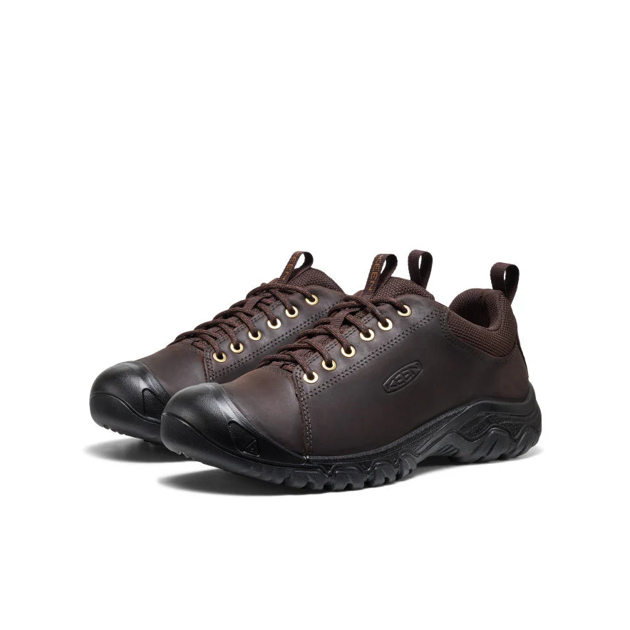 Men's Keen Targhee IV Oxford Shoes- Java/Black