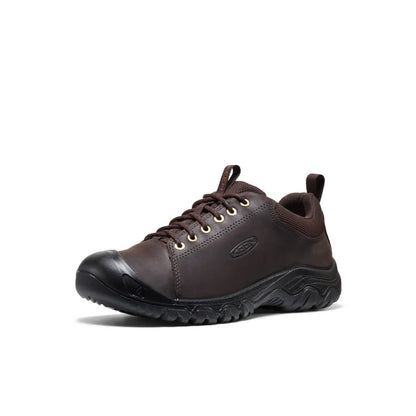 Men's Keen Targhee IV Oxford Shoes- Java/Black