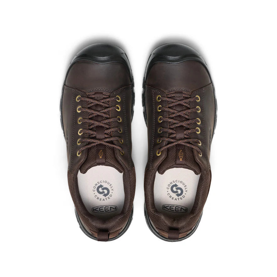 Men's Keen Targhee IV Oxford Shoes- Java/Black