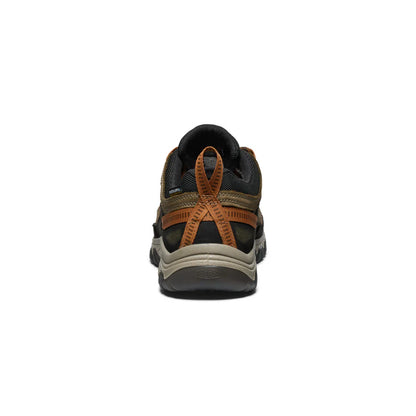 Men's Keen Targhee IV Wide Waterproof Hiking Boots - Sea Turtle/Roasted Pecan