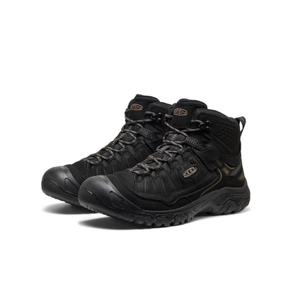 Men's Keen Targhee IV Wide Waterproof Hiking Boot - Triple Black