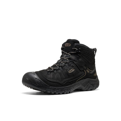 Men's Keen Targhee IV Wide Waterproof Hiking Boot - Triple Black