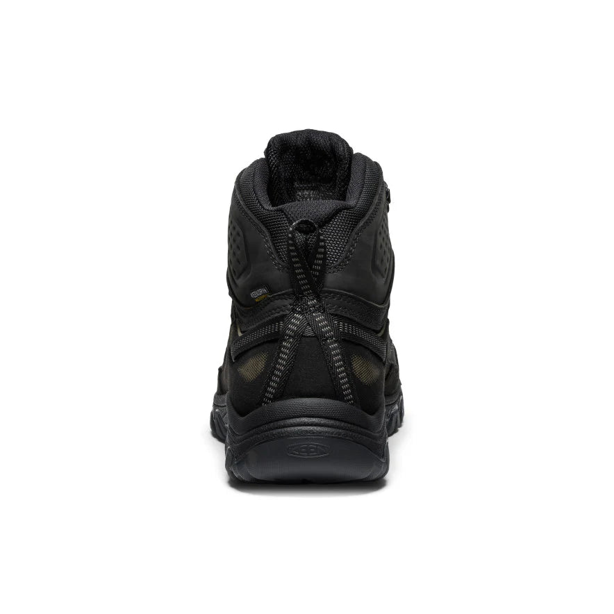 Men's Keen Targhee IV Wide Waterproof Hiking Boot - Triple Black