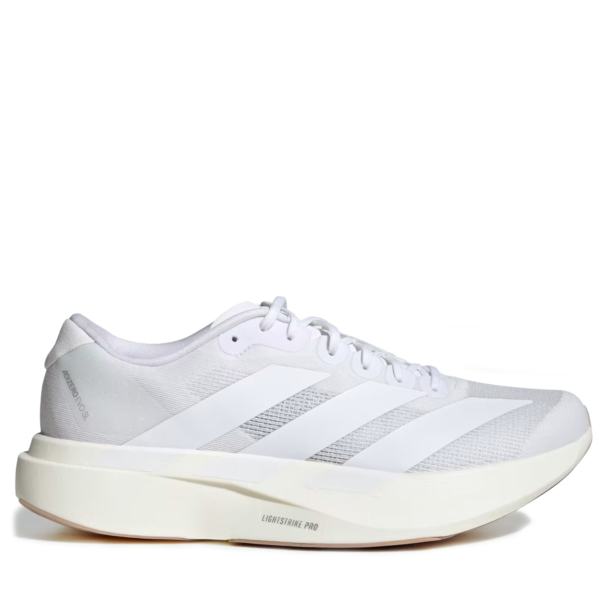 Men's Adidas Adizero Evo SL - Cloud White/Warm Sandstone – Cool