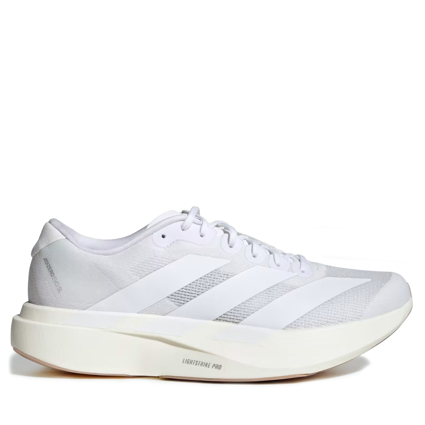 Men's Adidas Adizero Evo SL - Cloud White/Warm Sandstone Cloud White Warm Sandstone