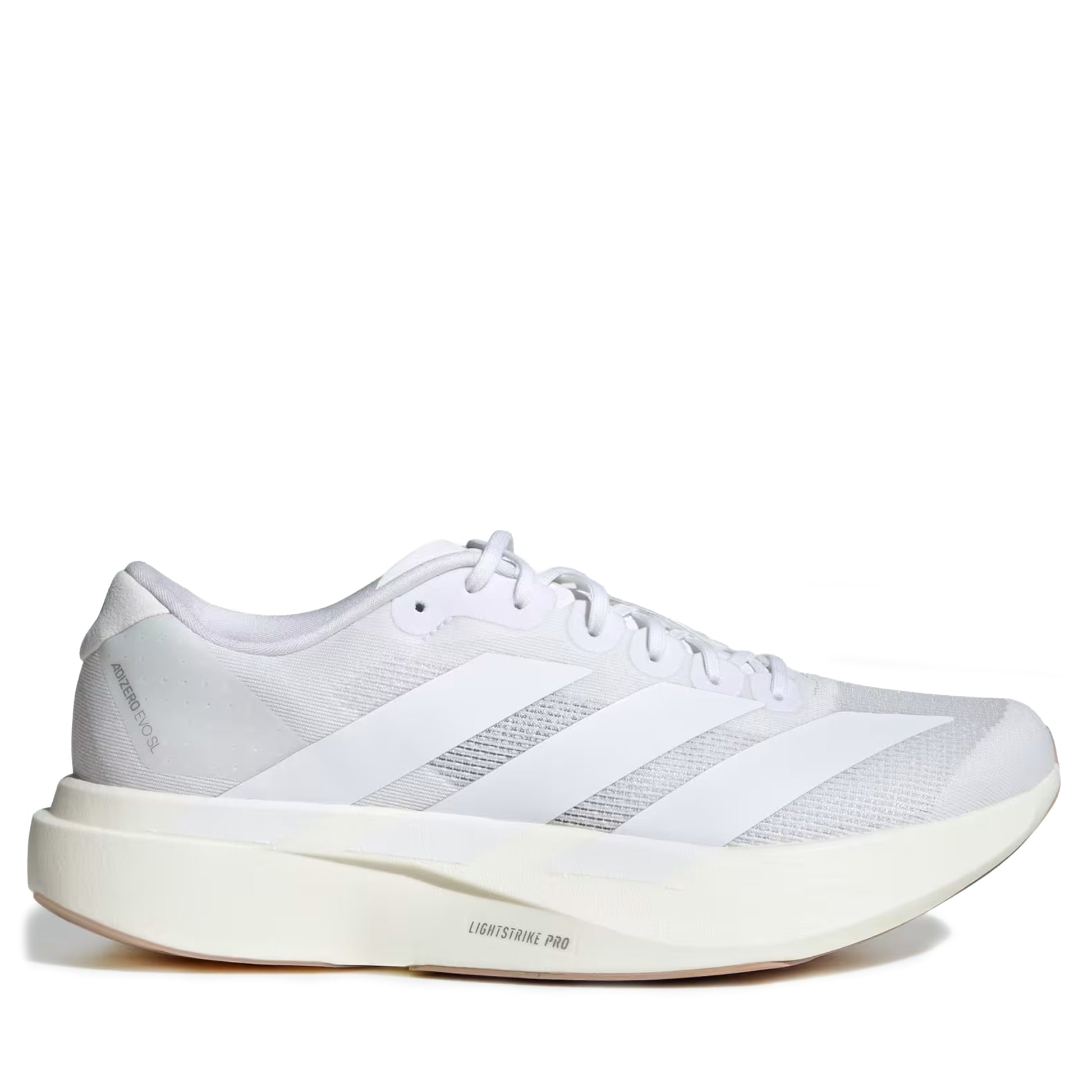 Men's Adidas Adizero Evo SL - Cloud White/Warm Sandstone Cloud White Warm Sandstone