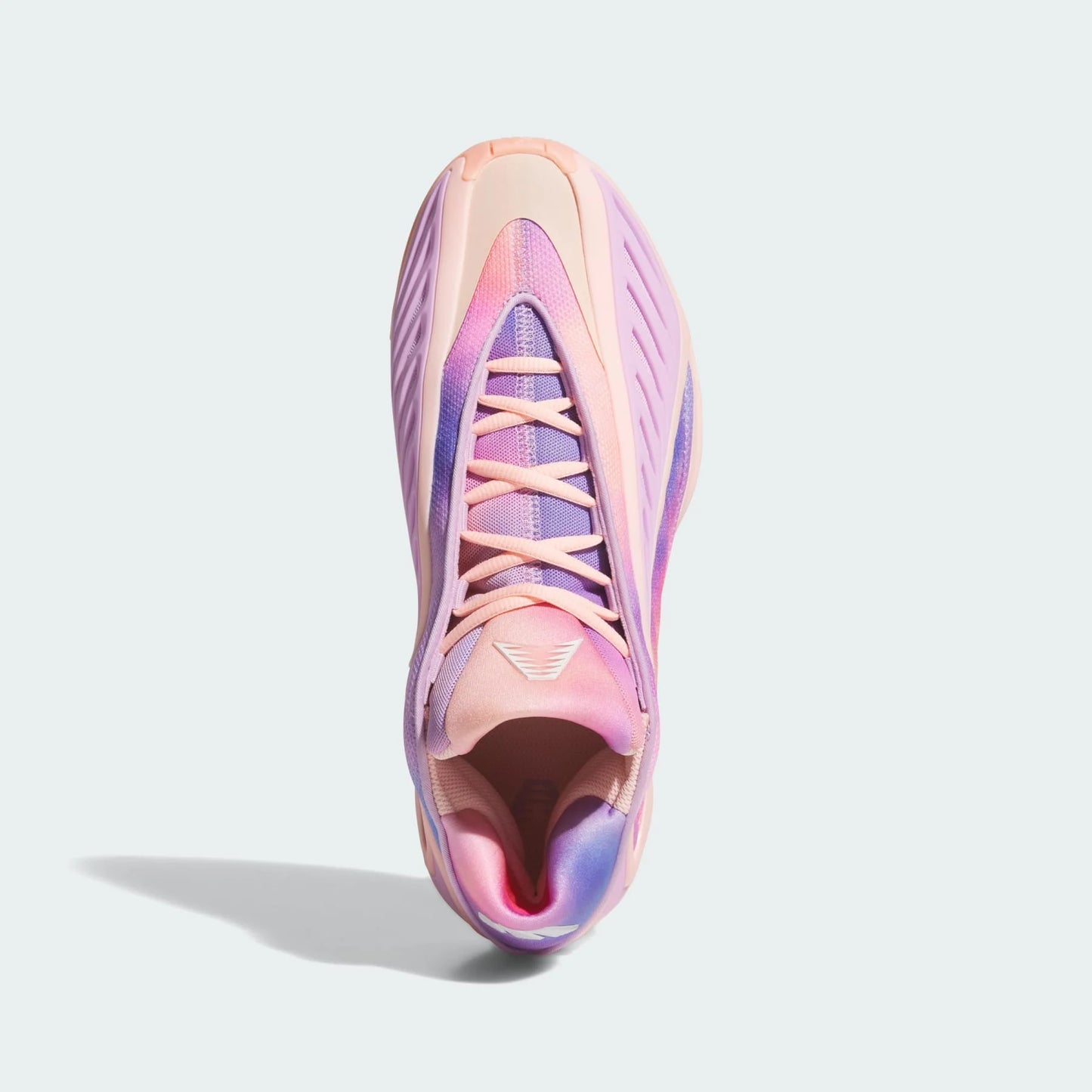 Men's Adidas Anthony Edwards 2 - Haze Coral / Bliss Lilac / Zero MetalLic