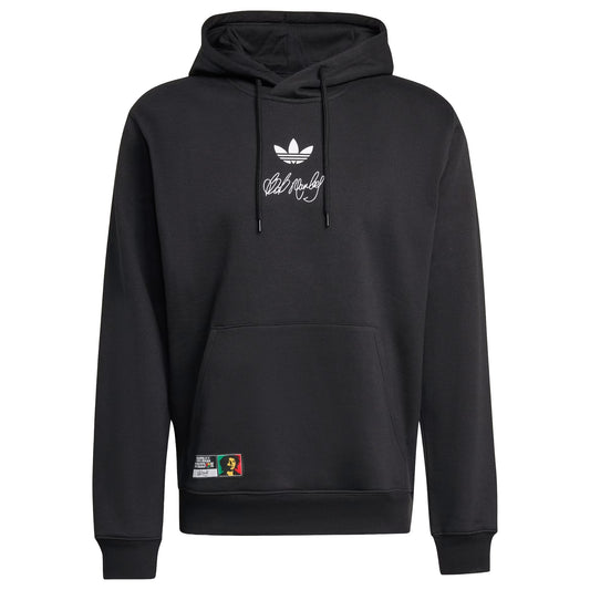 Men's Adidas x Bob Marley Hoodie - Black