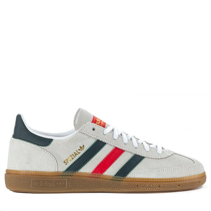 Men's Adidas Handball Spezial - Mexico White Aurora Ivy Better Scarlet