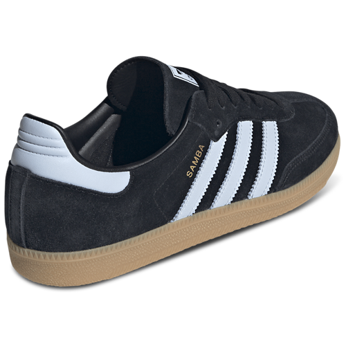 Men's Adidas Samba - Core Black/Crystal Sky