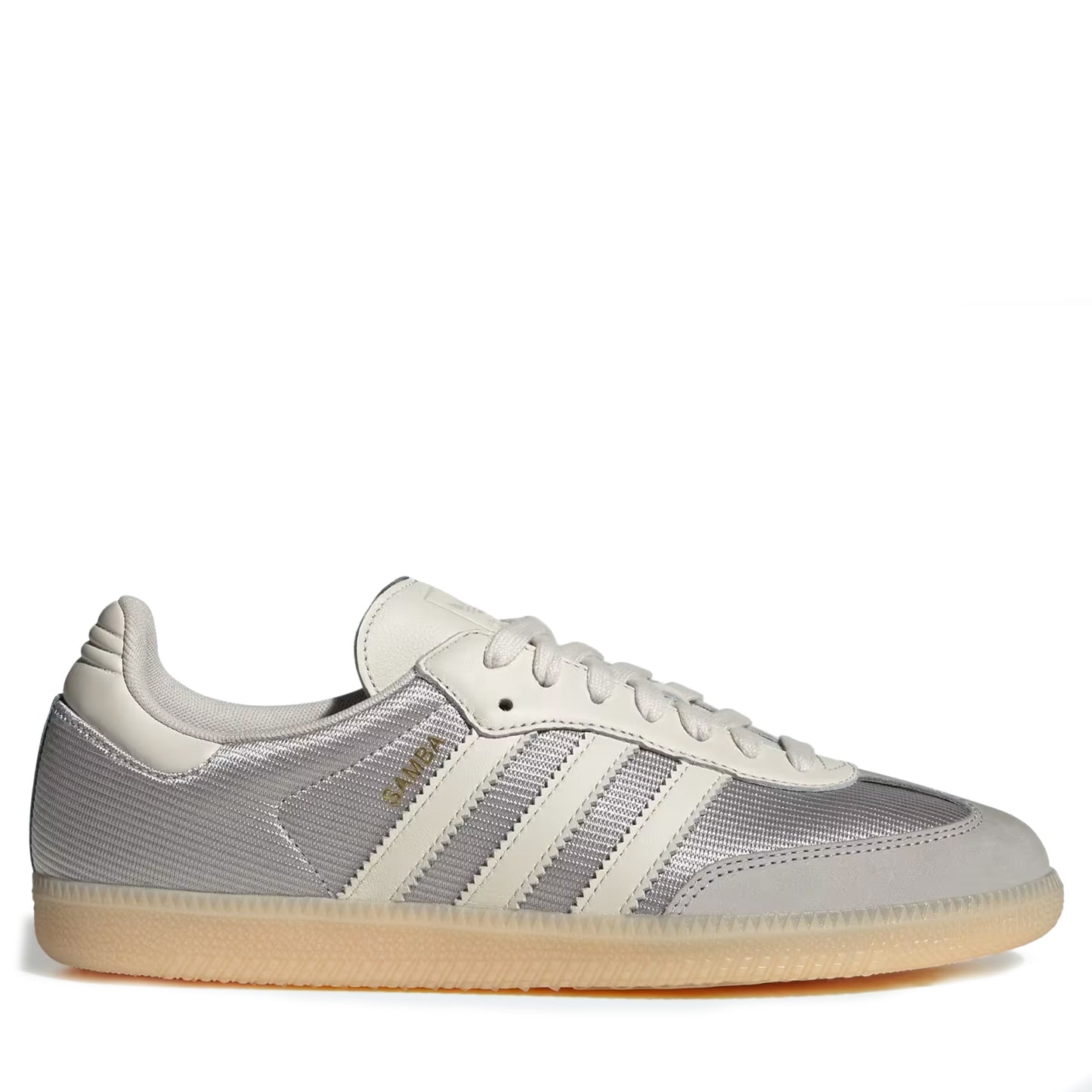 Men's Adidas Samba OG - Grey Two/Chalk White Grey Two Chalk White Sand Strata
