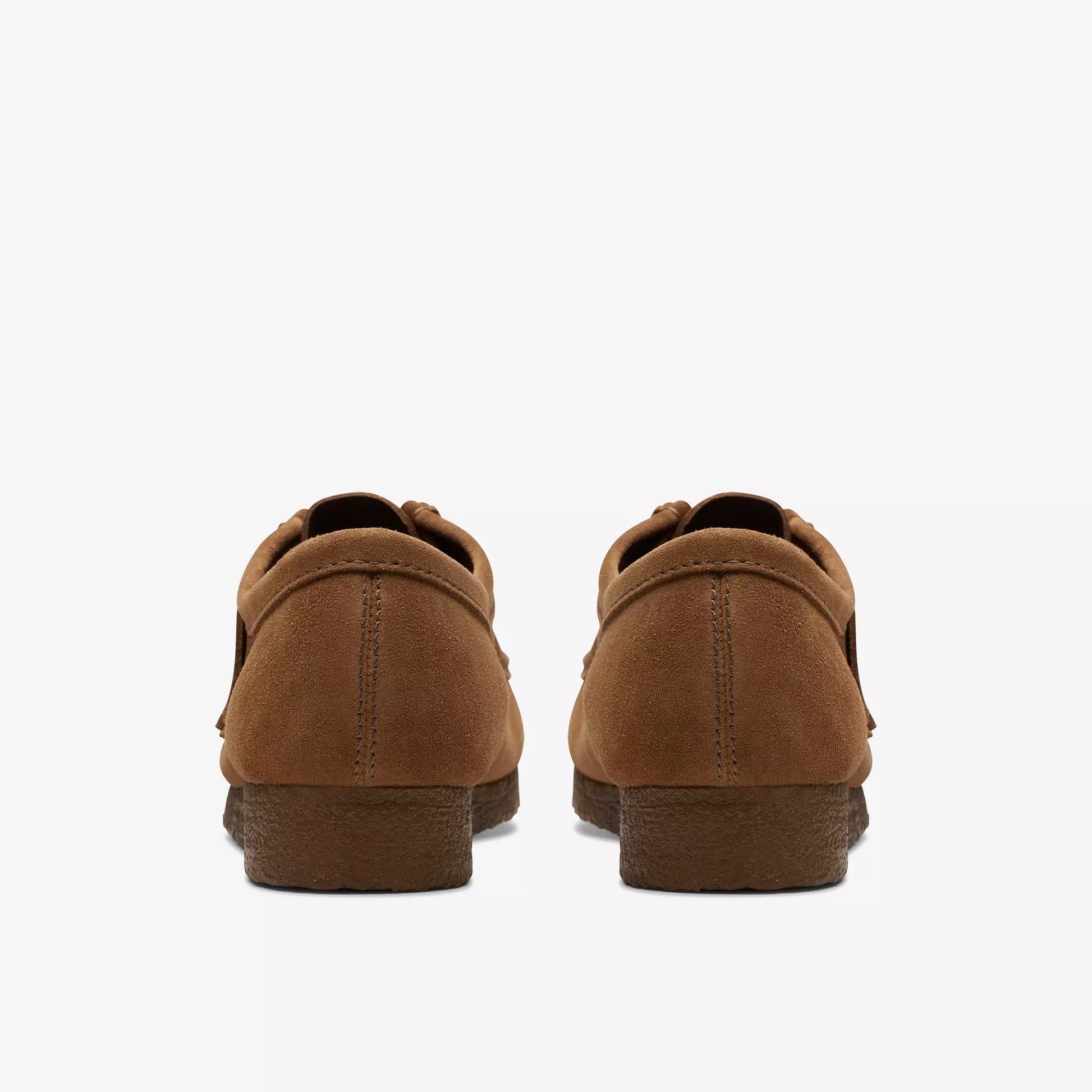 Men's Clarks Wallabee Low - Cola