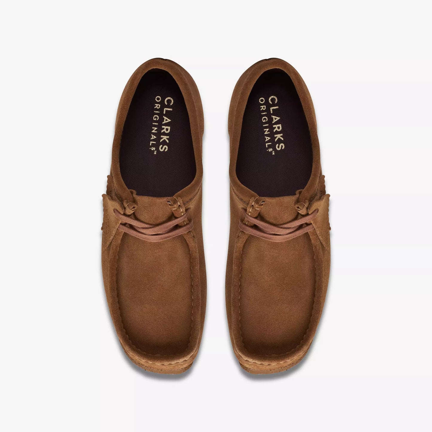 Men's Clarks Wallabee Low - Cola