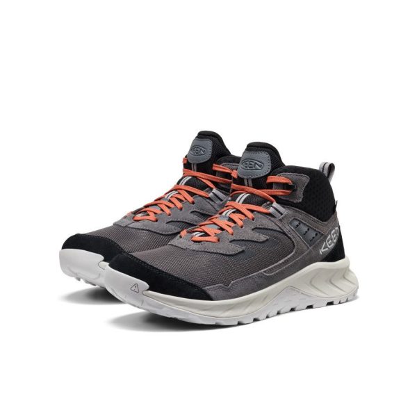 Men's Keen Hightrail Waterproof Hiking Boots - Magnet/Burnt Brick