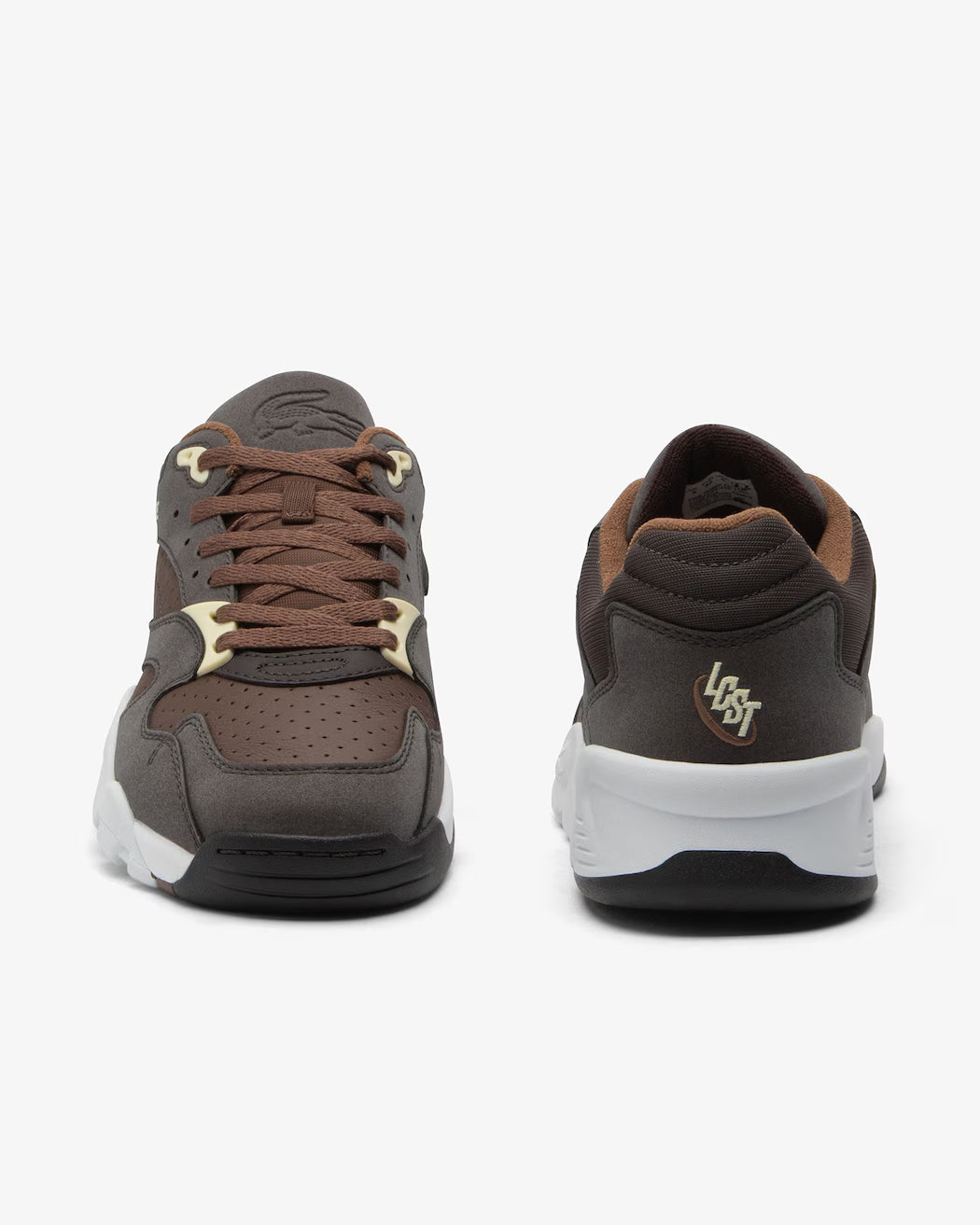 Men´s Lacoste Game Trainer - Dark Brown/White