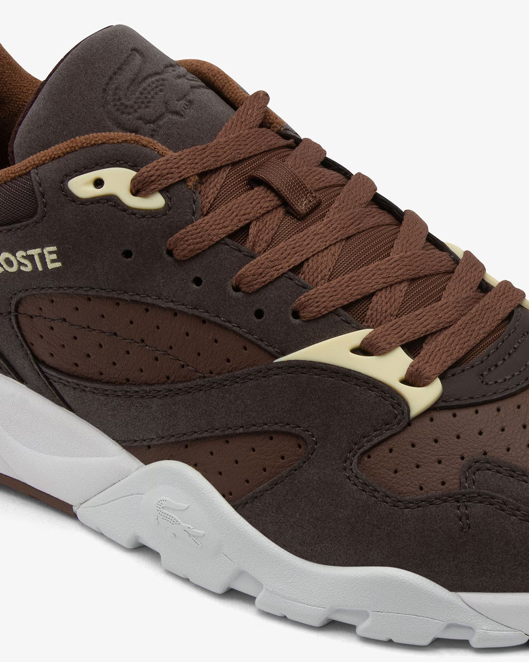 Men´s Lacoste Game Trainer - Dark Brown/White