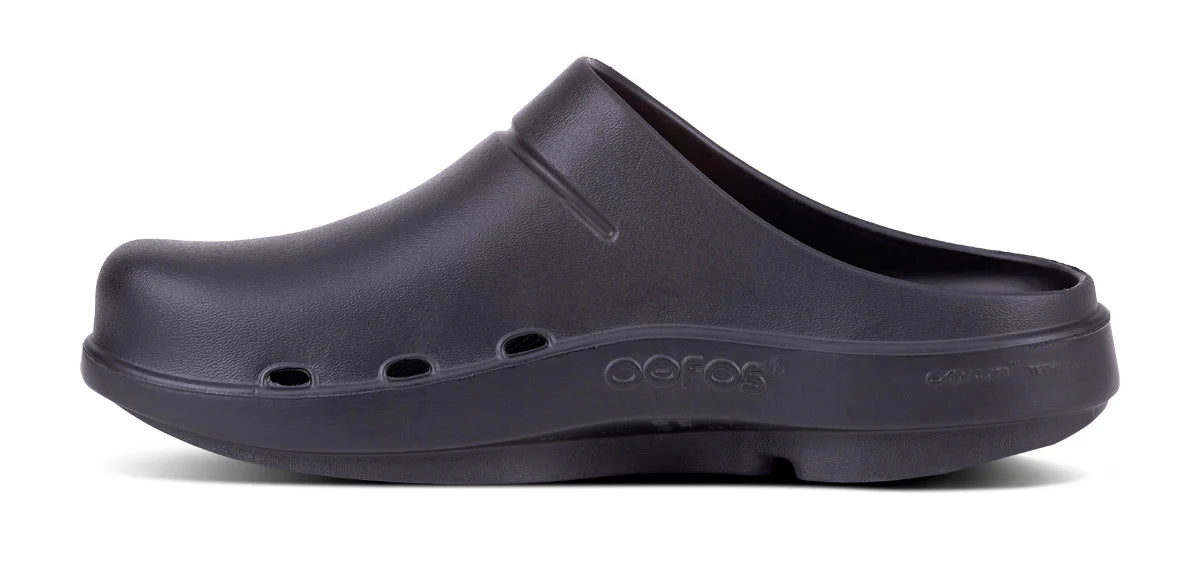 Men's OOFOS OOcloog Clog - Black