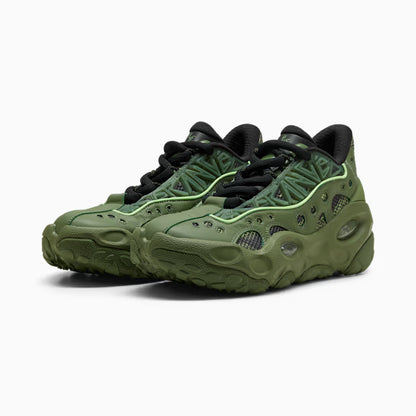Men's Puma LaFrance RNR Camo - Avocado Green/Fizzy Light