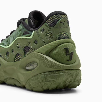 Men's Puma LaFrance RNR Camo - Avocado Green/Fizzy Light