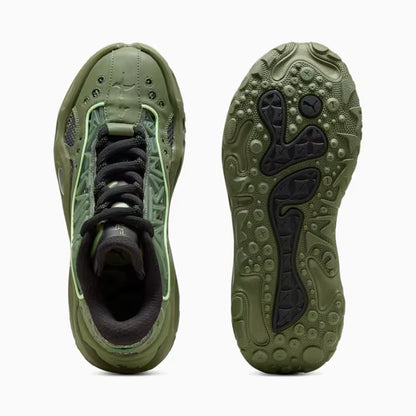 Men's Puma LaFrance RNR Camo - Avocado Green/Fizzy Light