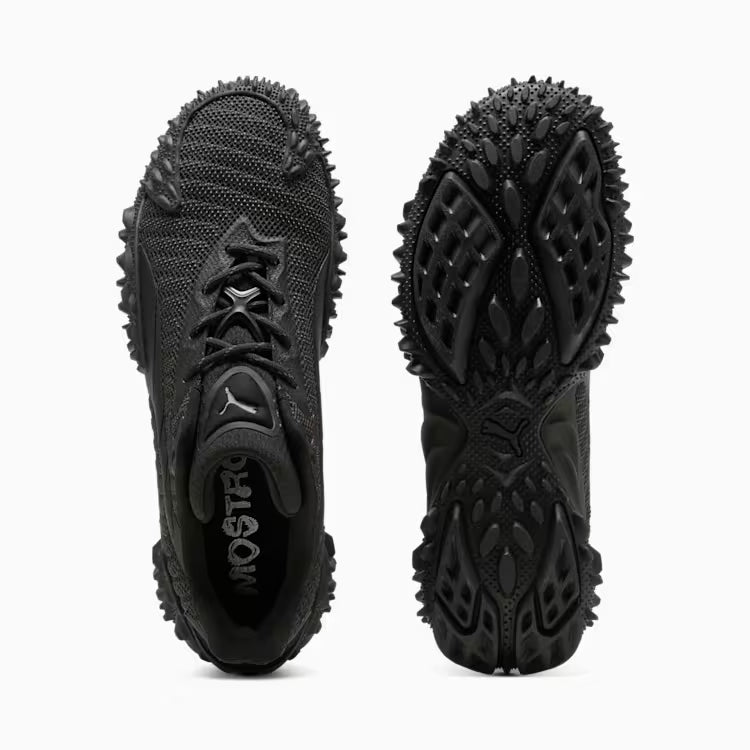 Men's Puma Mostro X - Black/Shadow Gray