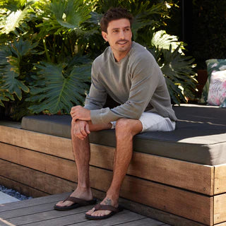 Men's Reef Cushion Phantom 2.0 Flip-Flops - Brown / Black