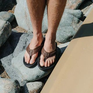 Men's Reef Cushion Phantom 2.0 Flip-Flops - Brown / Black