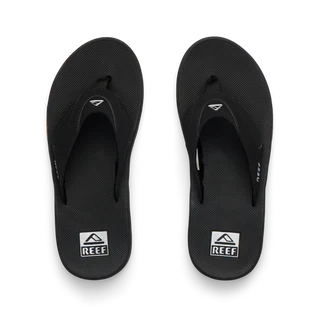 Men's Reef Fanning Flip-Flops - Black / Silver