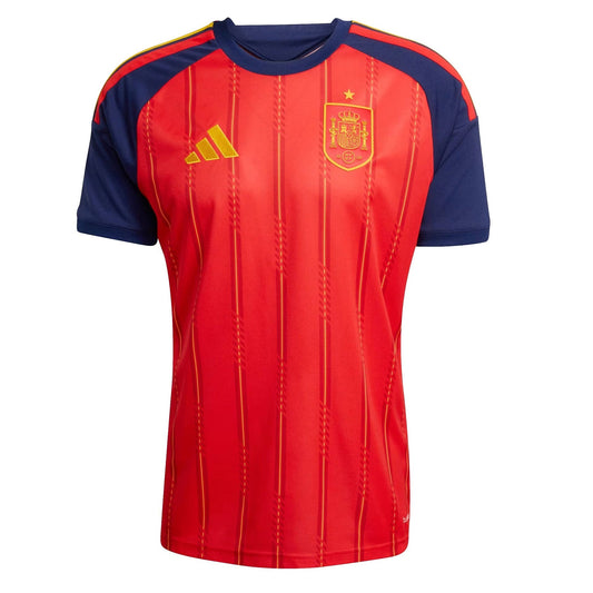 Mens's Adidas Spain Home Jersey - Vivid Red Vivid Red