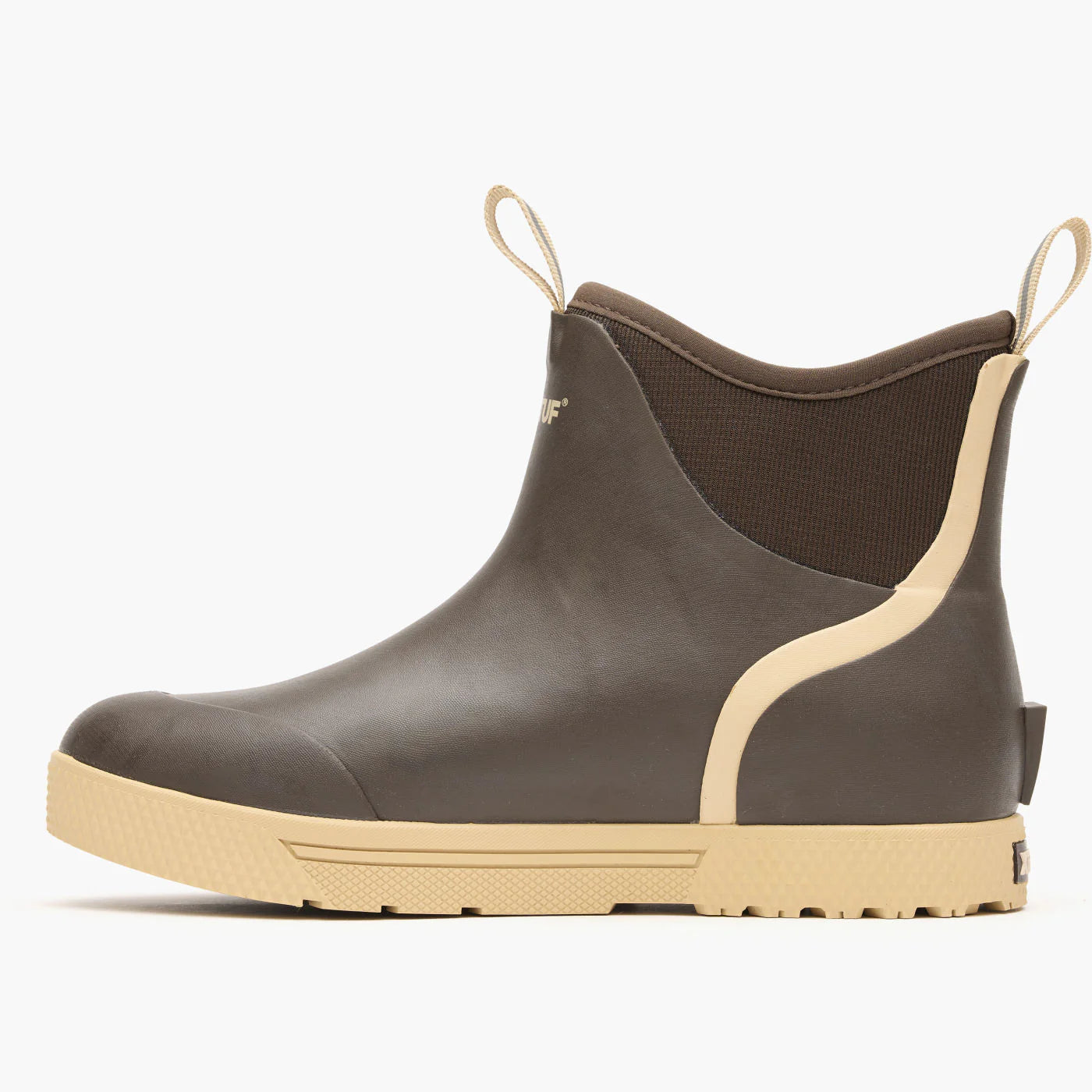 Men's XTRATUF Wheelhouse Ankle Deck Boots - Brown