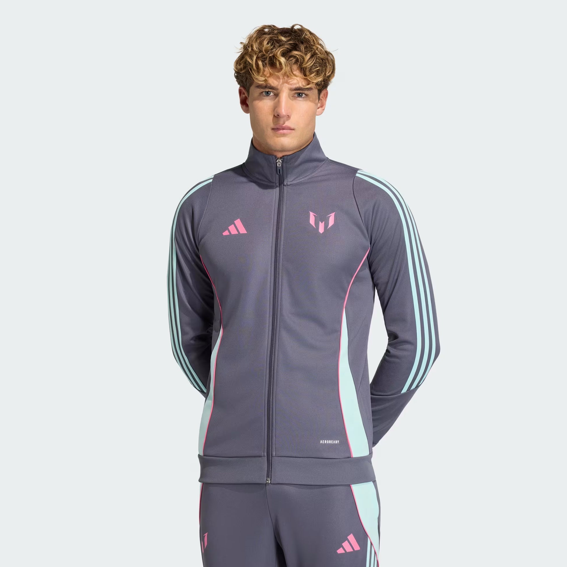 Adidas Messi Jacket - Grey