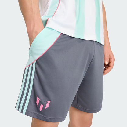 Adidas Messi Shorts - Aurora Onix / Semi Flash Aqua