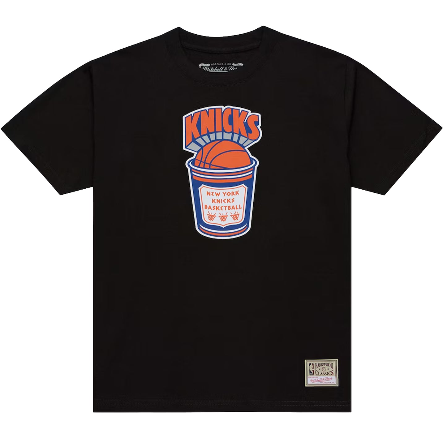 Mitchell & Ness New York Knicks Classic Coffee T-Shirt - Black